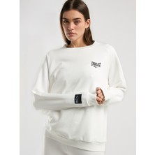 Ever Essentials Beyaz Kadın Sweatshirt