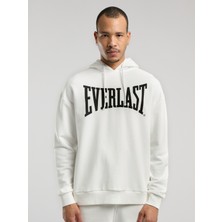 Ever Classics  Comfort Beyaz Kapüşonlu  Erkek Sweatshirt