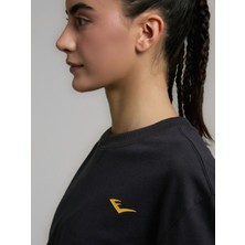 Ever Classics Wmn Comfort Füme Kadın Crop Tişört