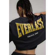 Ever Classics Wmn Comfort Füme Kadın Crop Tişört