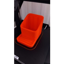 3D Baskı Çok Amaçlı Telefon Standı ve Kalemlik | Masaüstü Organizer