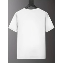 Unisex Milano Baskılı Oversize  %100 Pamuk T-Shirt