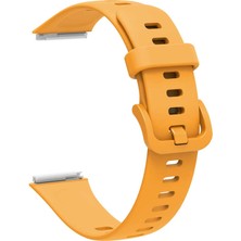 Huawei Band 7 Krd-71 Uyumlu Kordon Mtsc - Sarı