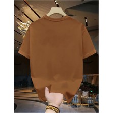 Unisex Baskılı Oversize T-Shirt