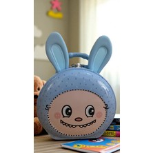 Şirin Metal Lobubu Kumbara Kilit  Korumalı