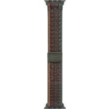 Mastersonic Watch 42MM Uyumlu Krd-91 Hasır Kordon Strap Kayış Mtsc - Koyu Yeşil