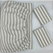 Pedli Yataklar Için Kumaş Lastikli Çarşaf + Kapaklı Yastık Kılıfı(Köşe Derinliği 30 Cm)Yeni Sezon***