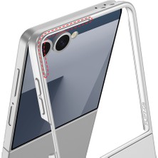 Samsung Galaxy Z Flip 7 Kılıf Mat Darve Emici Ultra Ince Tasarım Parmak Izi Yapmaz Kapak