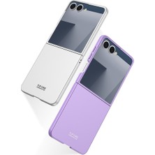 Samsung Galaxy Z Flip 7 Kılıf Mat Darve Emici Ultra Ince Tasarım Parmak Izi Yapmaz Kapak