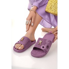 Moda Fırsat Kadın Terlik Kaydırmaz Su Geçirmez Şık Ev Dışarı Plaj Yazlık Günlük Terlik