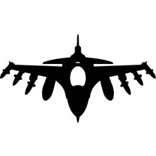 Savaş Uçağı Model 1 Oto Özel Yeni Sticker 30 x 18 cm