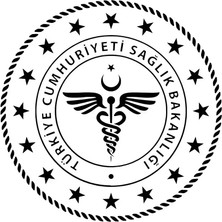 Sağlık Bakanlığı Oto Özel Yeni Sticker Siyah 15 x 15 cm