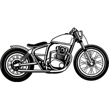 Klasik Motosikletler Model 10 Oto Özel Yeni Sticker 30 x 15 cm
