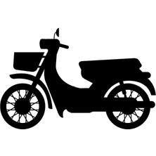 Klasik Motosikletler Model 2 Oto Özel Yeni Sticker 25 x 15 cm