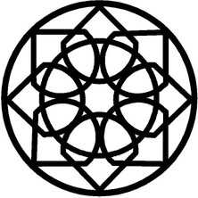 Çiçek Deseni Model 22 Oto Özel Yeni Sticker 30 x 30 cm