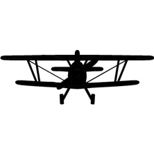 Pervaneli Uçaklar Model 9 Oto Özel Yeni Sticker 30 x 12 cm