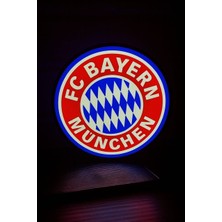 Bayern München Tasarımlı Dekoratif Aydınlatma Gece Lambası