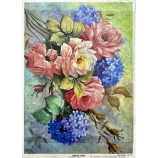 Lineart Pirinç Dekopaj Kağıdı No 017