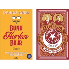 Bunu Herkes Bilir - Cumhuriyetin Ilk Yüzyılı 1923-2023 - Ilber Ortaylı 2 Kitap Set