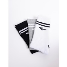 Everlast Stripe Econ 3'lü Karma Çorap