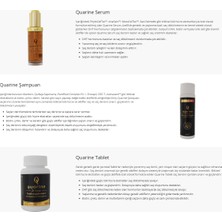 Dr. Sammy's Quarine 6 Aylık Premium Çanta Set (4 Serum+3 Tablet+3 Şampuan) Dökülmelere Karşı Bitkisel Kök Hücre Ekstratları, Vitamin ve Mineral İçeren Onarıcı Tırnak ve Saç Bakım Seti