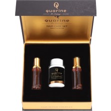 Dr. Sammy's Quarine 2 Aylık Premium Set (2 Serum+ 1 Tablet) Dökülmelere Karşı Bitkisel Kök Hücre Ekstratları, Vitamin, Mineral İçeren Onarıcı Tırnak ve Saç Bakım Seti