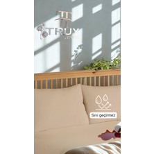 Mikro Sıvı Geçirmez Alez Açık Kahverengi 50X70 - Açık Kahverengi