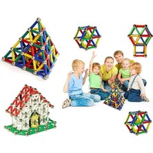 Toptan Bulurum Magnastix 148 Parça Manyetik Lego Seti