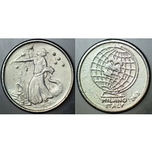 Italya Milano Oyun Jetonu 24 Mm.