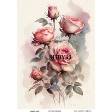 Lineart Pirinç Dekopaj Kağıdı SHBY33