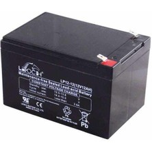Leoch 12Ah - 12 Volt Kuru Akü - Bakımsız Akü