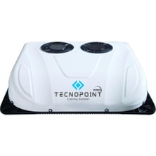 TecnoPoint 12 Volt Çift Fan Fırçasız Motor Tavan Park Kliması Tecnopoint