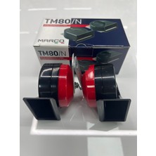 Marco Italy TM80/R 12V Çift Tonlu (2 Li Set) Korna
