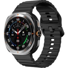 Sunsky Samsung Galaxy Watch8 Için Silikon Bileklik (Yurt Dışından)