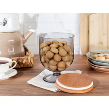 Madame Coco Marion Ahşap Kapaklı Saklama Kabı 1600ml