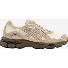 Gel-Nyc Bej Retro Koşu Sneaker