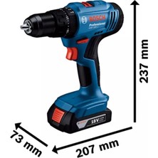 Bosch Gsb 183 Lı Akülü Darbeli Vidalama Tek Akü