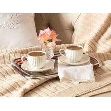 Madame Coco Blanc 2-li Kahve Fincan Takımı