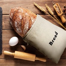 Brevity Finds Keten Ekmek Torbaları (3 Paket) Çuval Bezi Tekrar Kullanılabilir Bağcıklı Ekmek Torbaları Ağartılmamış Somunlar Pasta Torbaları El Yapımı Gıda Saklama (Yurt Dışından)
