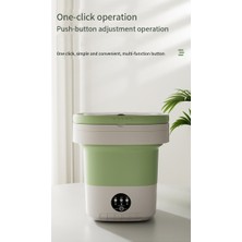 Brevity Finds Mini Katlanır Çamaşır Makinesi 12L Kapasite Otomatik Ev Taşınabilir Çok Fonksiyonlu Bebek Iç Çamaşırı Çamaşır Makinesi Ab Fişi C (Yurt Dışından)