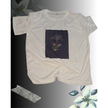 Basic T Shirt Renkli Iskelet