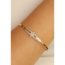 Lotus Kelepçe Altın Bilezik CGKKLP0151