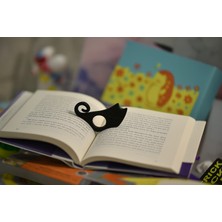 Kedi Tasarımlı Kitap Tutucu Yüzük | Sayfa Açık Tutucu | Okuma Yardımcısı | Parmak Sayfa Sabitleyici