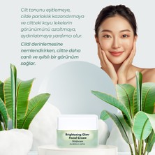 Muldream Brightening Glow Facial Cream AHA ve C Vitamin Canlandırıcı Nemlendirici Krem Kore 50ml