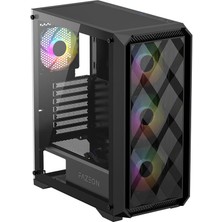 Fazeon F4 650W 80PLUS Bronze Mesh 4X120MM Argb Fanlı E-Atx Bilgisayar Kasası