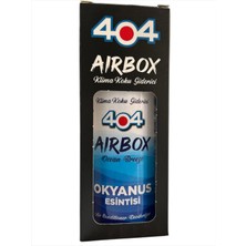 404 Airbox Okyanus Esintisi Araba Klima Temizleyici Koku Giderici Hava Tazeleyici Koku Bombası