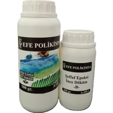 Şeffaf Epoksi Ince Döküm A-105-1 750GR