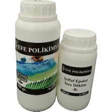 Şeffaf Epoksi Ince Döküm A-105-1 750GR