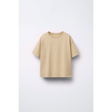 Unisex Basic Kısa Kollu Çocuk T-Shirt