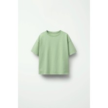 Kız Çocuk Basic Kısa Kollu T-Shirt